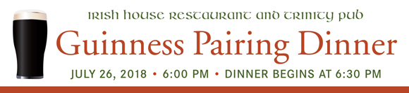 Guinness Pairing Dinner
