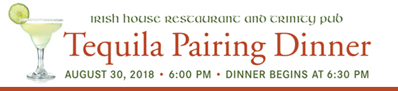 Tequila pairing dinner
