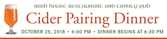 Cider Pairing Dinner