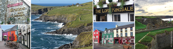 Kinsale, Dingle, Ennis