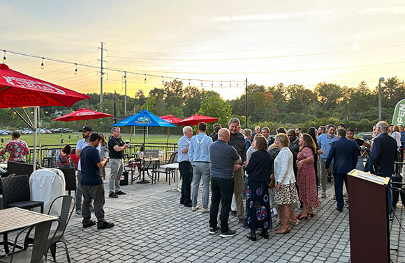Dingle Reception on Patio