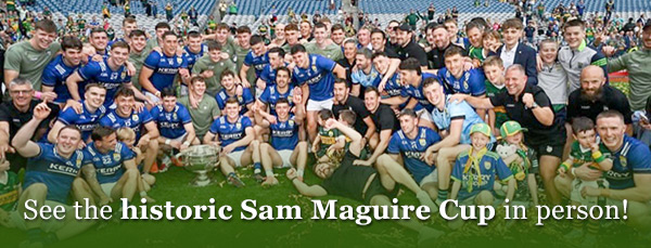 Sam Maguire Cup at the ICC