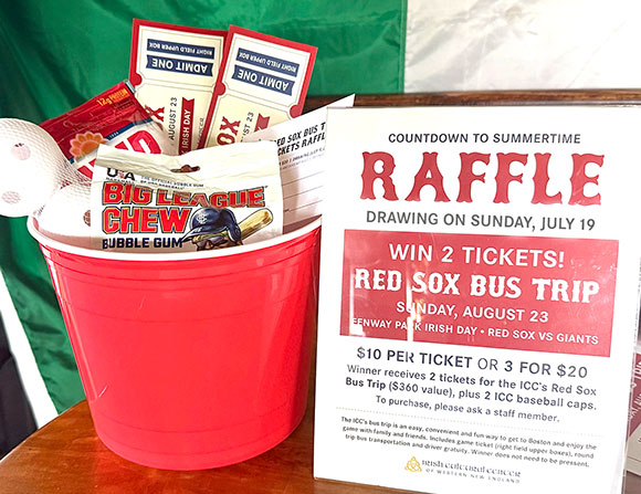 Red Sox Bus Trip Ticket Raffle